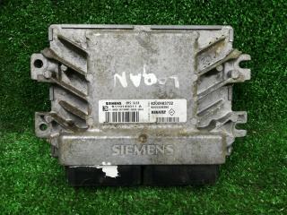 блок управления двигателем Renault Logan 1 поколение 2006, 1.6 л., бензин, S110140011A, 8200483732, 8200326380