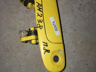 ручка наружная Mazda 323 6 поколение [рестайлинг] 2001, 2.0 л., FS7E, бензин, АКПП, желтый, хетчбэк 5 дв., правый руль