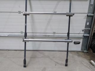 дуги на крышу (рейлинги) Volvo XC90 1 поколение 2004, 2.9 л., бензин, АКПП, серебристый, универсал, правый руль