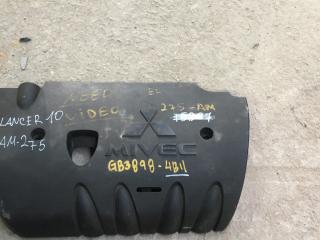 декоративная крышка двигателя Mitsubishi Lancer 10 поколение [рестайлинг] 2011, 2.0 л., 4B11, бензин, МКПП, серебристый, седан, правый руль