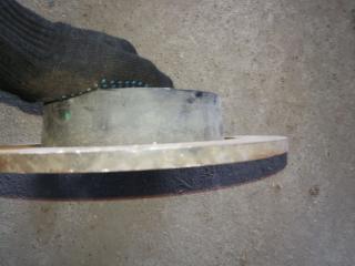 диск тормозной задний Ford Escape 3 поколение C520 2015, 1.5 л., бензин, АКПП, белый, внедорожник 5 дв., правый руль