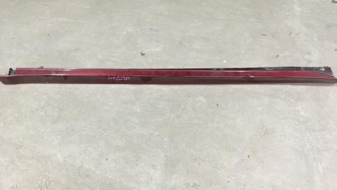 накладка на порог Subaru Legacy 5 поколение 2012, 2.5 л., EJ253, бензин, универсал - фото №1