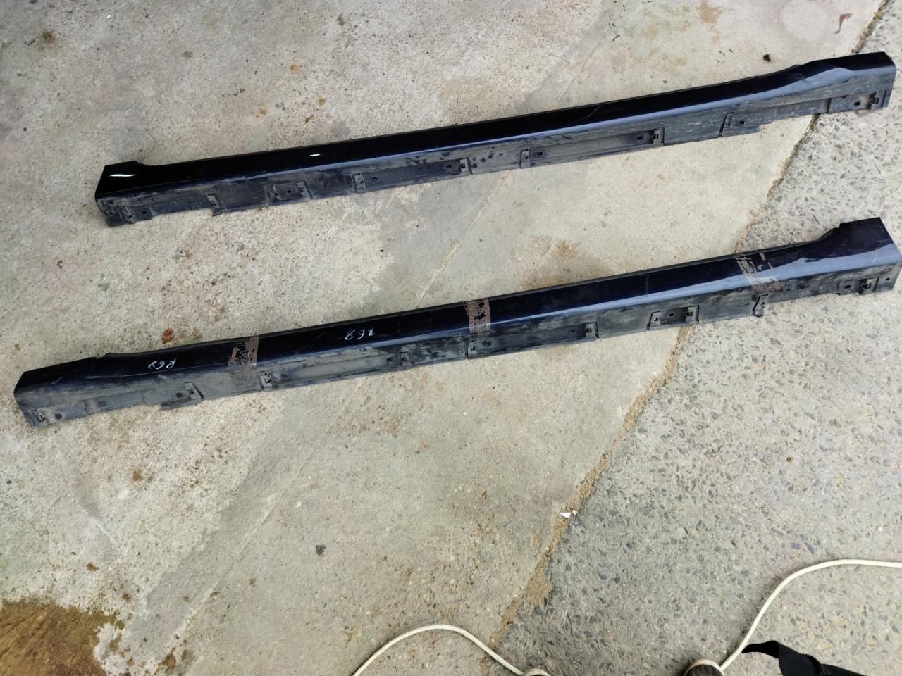 накладка на порог Lexus GS 3 поколение 2006, 3.5 л., 2GR-FSE, бензин, АКПП, синий, седан, задний привод, правый руль, 75860-30320, 75852-30220 - фото №1