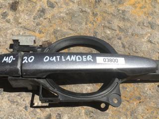 ручка наружная задняя правая Mitsubishi Outlander 3 поколение 2013, 2.0 л., 4J11, бензин, АКПП, серый, внедорожник 5 дв., передний привод, правый руль