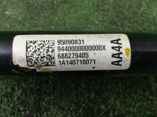 полуось передняя левая (приводной вал, ШРУС) Chevrolet Trax 1 поколение 2014, 1.8 л., F18D4, бензин, МКПП, серебро, передний привод, правый руль, 95090831, 1A140710071