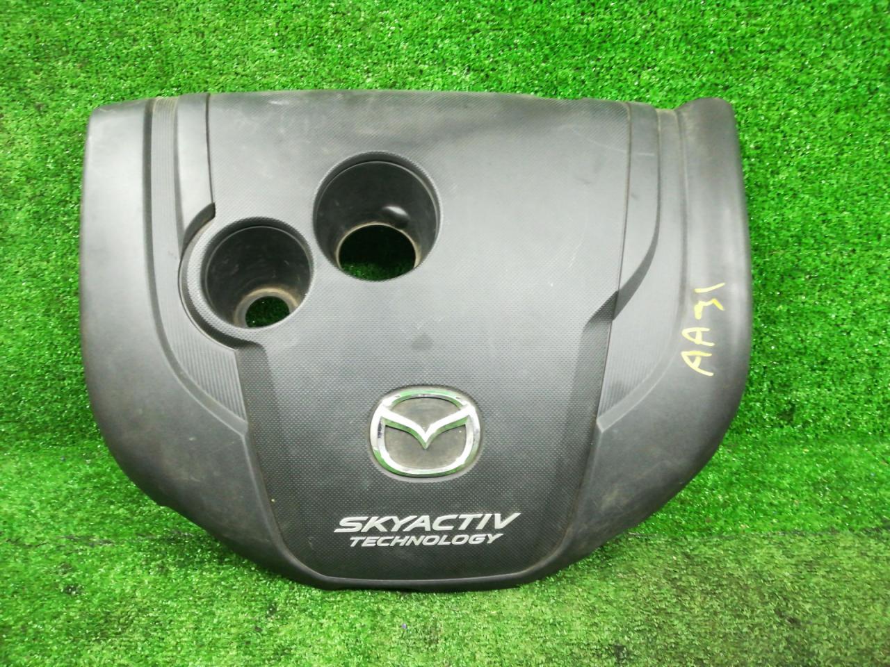 декоративная крышка двигателя Mazda 6 GJ 2013, 2.2 л., дизель, АКПП, серый, универсал, передний привод, правый руль, SH0210231 - фото №1