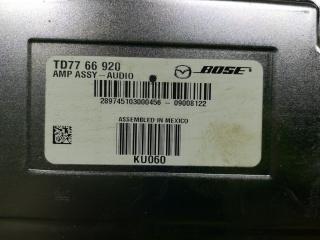 усилитель музыкальный Mazda CX-9 1 поколение TB 2009, 3.7 л., CA, бензин, АКПП, белый, внедорожник 5 дв., полный привод, правый руль, TD7766920