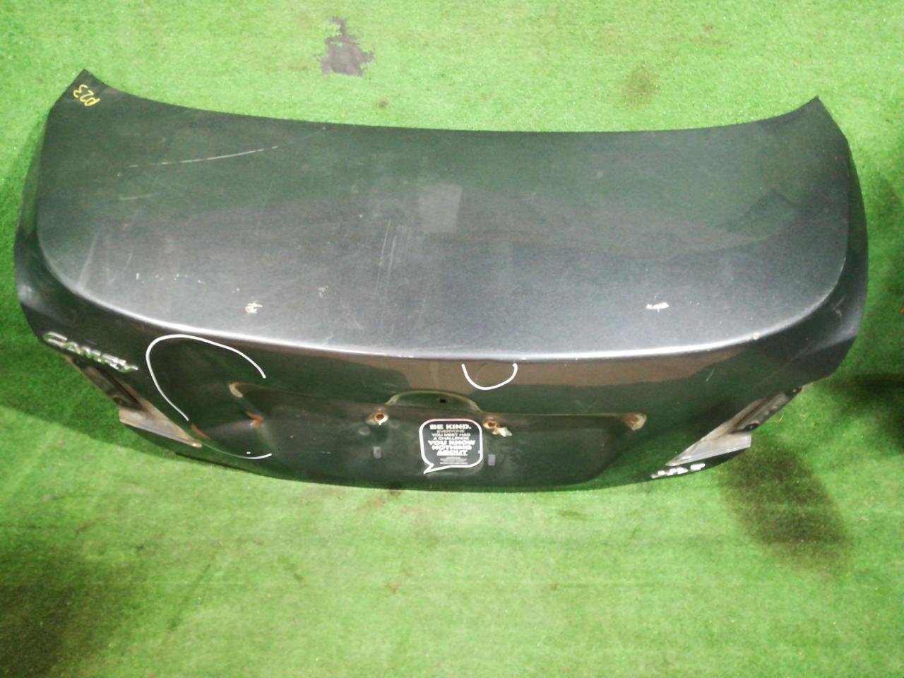 крышка багажника (дверь 3-5) Toyota Camry 7 поколение XV40 ASV40 2009, 3.5 л., 2GR-FE, бензин, АКПП, серый, седан, передний привод - фото №1