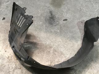 защита арок передняя левая (подкрылок) Mitsubishi Pajero 3 поколение [рестайлинг] 2005, 3.5 л., 6G74 (SOHC 24V), бензин, АКПП, серебристый, внедорожник 5 дв., правый руль