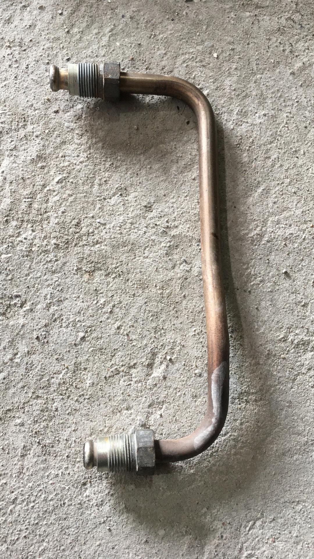 трубка системы рециркуляции EGR Subaru Forester 3 поколение (SH) 2009, 2.5 л., EJ253, бензин, АКПП, синий, правый руль - фото №1