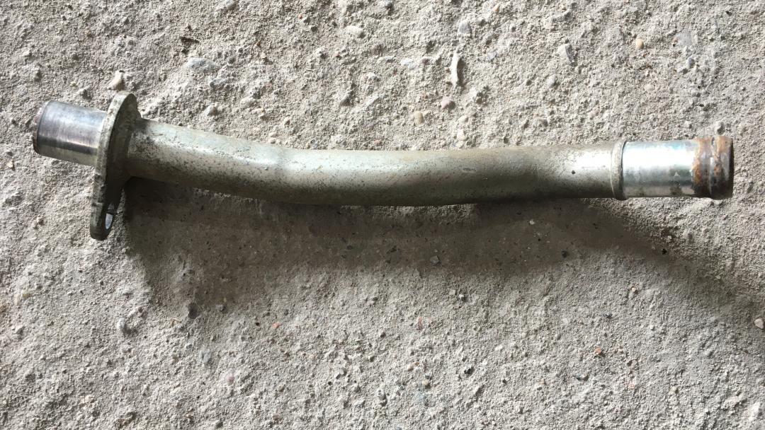 трубка охлаждающей жидкости Subaru Forester 3 поколение (SH) 2009, 2.5 л., EJ253, бензин, АКПП, синий, правый руль - фото №1