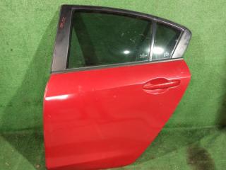 дверь задняя левая Mazda 3 BL 2010, бензин, АКПП, красный, седан, передний привод, правый руль