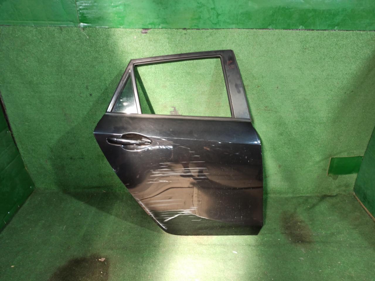 дверь задняя правая Mazda 3 BL 2009, 2.0 л., LF17, бензин, АКПП, черный, хетчбэк 5 дв., передний привод, правый руль - фото №1