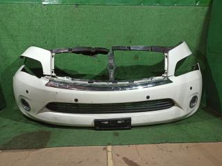 бампер передний Infiniti QX80 1 поколение Z62 2014, 5.6 л., VK56DE, бензин, АКПП, белый, внедорожник 5 дв., задний привод