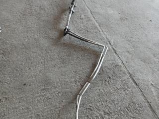 трубка печки Toyota Sienna 2 поколение XL20 [рестайлинг] 2009, 3.5 л., 2GR-FE, бензин, АКПП, красный, минивэн, передний привод