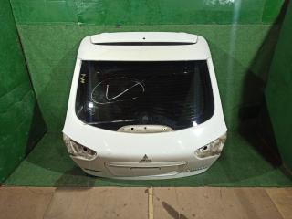 крышка багажника (дверь 3-5) Mitsubishi Lancer 10 поколение 2010, 2.4 л., 4B12, бензин, АКПП, белый, хетчбэк 5 дв., передний привод