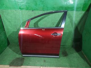 дверь передняя левая Mazda CX-7 1 поколение 2007, 2.3 л., L3-VDT, бензин, АКПП, красный, внедорожник 5 дв., полный привод