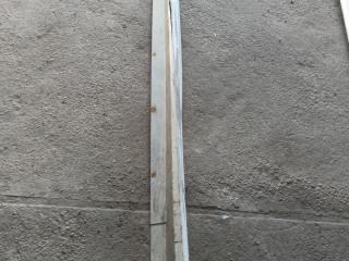 накладка на порог Mitsubishi Lancer 10 поколение 2010, 2.4 л., 4B12, бензин, АКПП, белый, хетчбэк 5 дв., передний привод