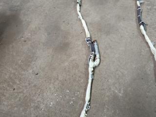 подушка безопасности боковая (шторка) Infiniti QX80 1 поколение Z62 2014, 5.6 л., VK56DE, бензин, АКПП, белый, внедорожник 5 дв., задний привод