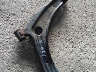 рычаг передний правый Mitsubishi Lancer 10 поколение 2010, 2.4 л., 4B12, бензин, АКПП, белый, хетчбэк 5 дв., передний привод