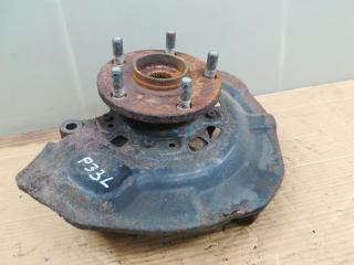 кулак поворотный левый Toyota Sienna 2 поколение XL20 [рестайлинг] 2007, 3.5 л., 2GR-FE, бензин, АКПП, серебристо-голубой, минивэн, передний привод