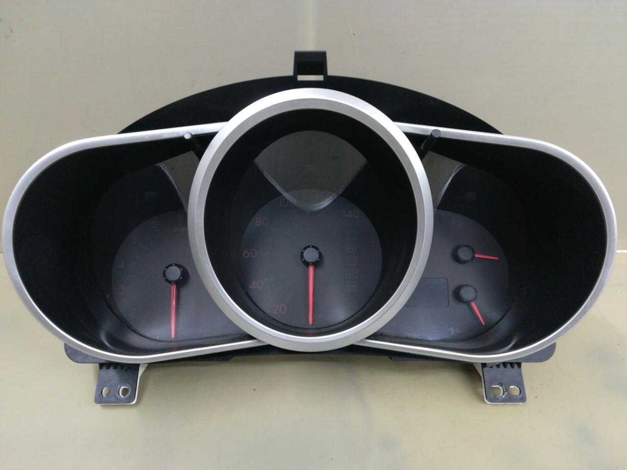 щиток приборов (приборная панель) Mazda CX-7 1 поколение 2007, 2.3 л., L3-VDT, бензин, АКПП, красный, внедорожник 5 дв., полный привод, BP4K55430, EDEG65C, EDEG65C005 - фото №1