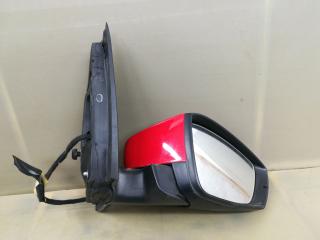 зеркало наружное правое Volkswagen Polo 5 поколение 2010, 1.2 л., CBZB, бензин, АКПП, красный, хетчбэк 5 дв., правый руль, 6R2857502ASP3G