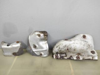 тепловой экран глушителя Mazda CX-7 1 поколение 2008, 2.3 л., L3-VDT, бензин, АКПП, внедорожник 5 дв., полный привод