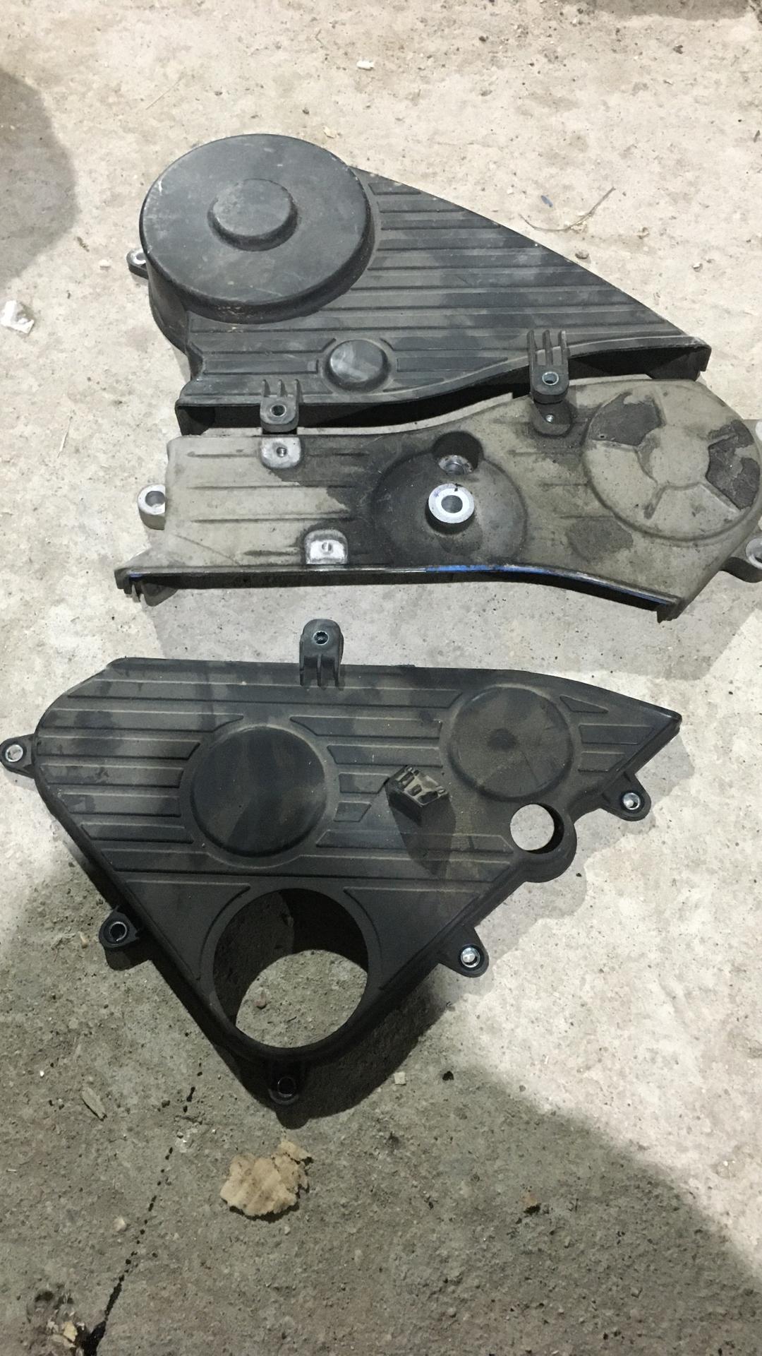 защита (кожух) ремня ГРМ Great Wall Hover H5 1 поколение 2012, 2.0 л., дизель, АКПП, черный, внедорожник 5 дв., правый руль - фото №1