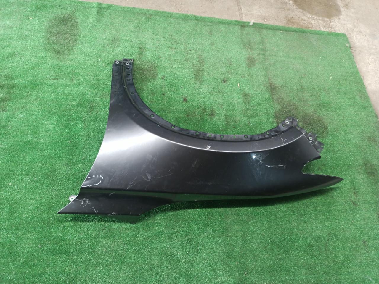 крыло переднее левое Mazda CX-9 2 поколение TC 2017, 2.5 л., PY-VPS, бензин, АКПП, серый, передний привод - фото №1