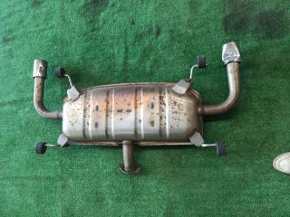 банка глушителя задняя Mazda CX-9 2 поколение TC 2020, 2.5 л., PY-VPS, бензин, АКПП, внедорожник 5 дв., полный привод