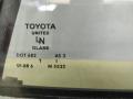 стекло кузовное боковое правое Toyota RAV4 3 поколение (XA30) [рестайлинг] 2009, 3.5 л., 2GR-FE, бензин, АКПП, серебристый, внедорожник 5 дв., полный привод - фото №2