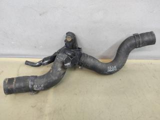 фланец (тройник) системы охлаждения Mazda CX-9 2 поколение TC 2017, 2.5 л., PY-VPS, бензин, АКПП, серый, передний привод