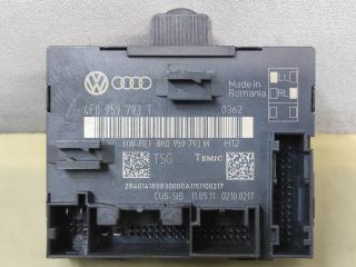 модуль управления двери Audi Q7 4L [рестайлинг] 4LB 2012, 3.0 л., TFSI, CJWB, бензин, АКПП, черный, внедорожник 5 дв., полный привод, 4F0959793T, 8K0959793M