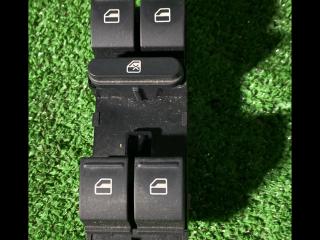 блок управления стеклоподъемниками Volkswagen Touran 1 поколение [рестайлинг] 2008, 1.4 л., BLG, бензин, АКПП, синий, передний привод, правый руль