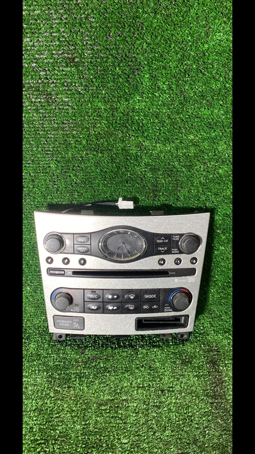 блок управления печки / климат-контроля Infiniti G 4 поколение 2008, 3.7 л., бензин, АКПП, купе, задний привод - фото №1