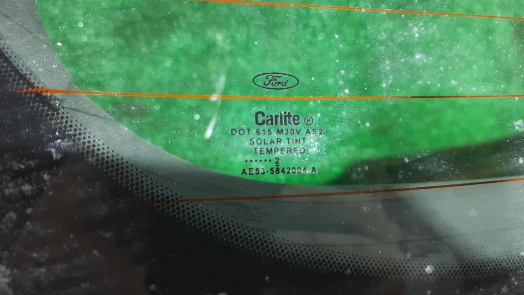 стекло заднее Ford Fiesta 6 поколение 2012, 1.6 л., бензин, хетчбэк 5 дв., передний привод - фото №1