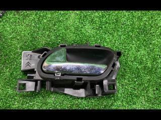 ручка внутренняя задняя левая Peugeot 207 1 поколение [рестайлинг] 2012, 1.6 л., EP6, бензин, АКПП, белый, хетчбэк 5 дв., правый руль