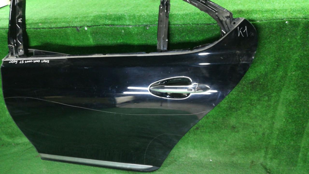дверь задняя левая Lexus LS 4 поколение 2008, 4.6 л., 1UR-FE, бензин, АКПП, черный, седан, задний привод - фото №1