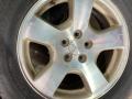 диск литой Subaru Forester 2 поколение (SG) SG 2004, 2.5 л., EJ251, бензин, МКПП, серебристый, полный привод - фото №3