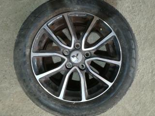 диск литой Mitsubishi Lancer 10 поколение [рестайлинг] 2015, 2.0 л., 4B11, бензин, вариатор, белый, седан, передний привод, правый руль