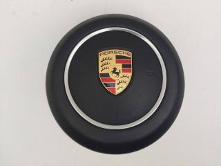 подушка безопасности водителя Porsche Cayenne 958 [рестайлинг] 958 2016, 3.0 л., гибрид, АКПП, внедорожник 5 дв., полный привод, 7P5880201, 7P5880201E