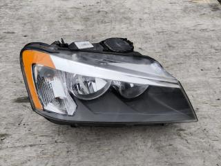 фара правая BMW X3 F25 2011, 3.0 л., i, N52 B30 A, бензин, АКПП, черный, внедорожник 5 дв., полный привод, 7222026