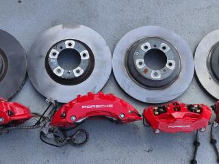 комплект тормозов Porsche Taycan 1 поколение 2023, электро, c9x, универсал, полный привод