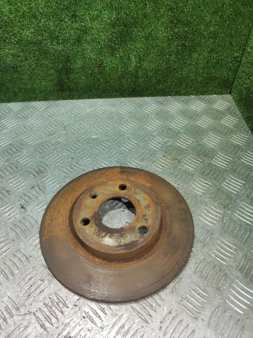 диск тормозной передний Peugeot 106 1 поколение 1996, 1.1 л., бензин, МКПП, хетчбэк 3 дв. - фото №1