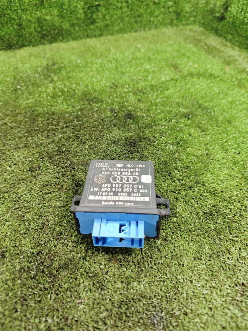 блок управления светом Audi A6 4F/C6 2005, 3.0 л., BMK, дизель, АКПП, универсал, полный привод, 4F0907357C01, 5DF008886-25, SW4F0910357C003 - фото №1