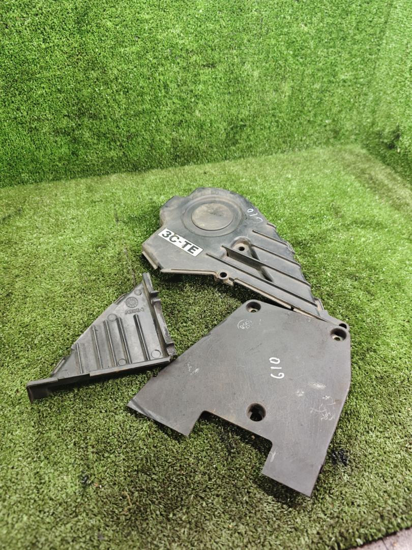 защита (кожух) ремня ГРМ Toyota Picnic 1 поколение XM10 2000, 2.2 л., дизель, МКПП, минивэн - фото №1