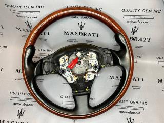 руль Maserati Quattroporte 5 поколение 2005, 4.2 л., бензин, АКПП, черный, седан, 27328028