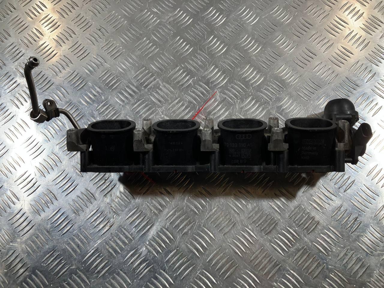 сервопривод заслонок впускного коллектора Audi A8 D4/4H 2012, 4.2 л., CDRA, бензин, АКПП, седан, 079133110AT, 791331110AS, 91331110BN, 91331110AT - фото №1