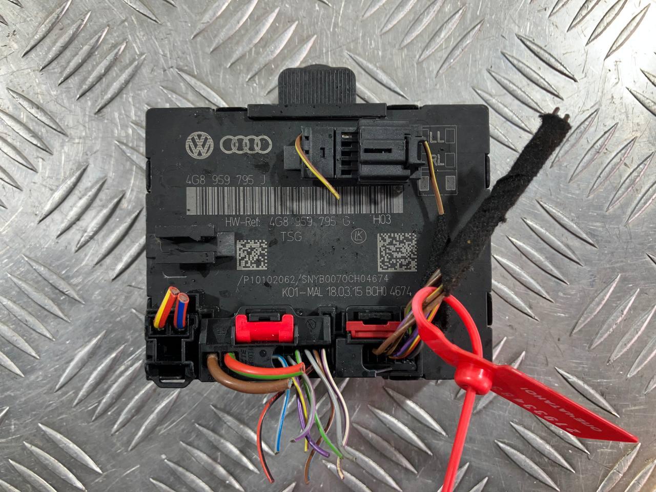 модуль управления двери Audi A6 4G/C7 2012, 2.0 л., CAEB, бензин, АКПП, седан, 4G8959795J - фото №1